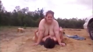 Wife & Husband Have Public Sex & Takes Cum Inside Fat Pussy